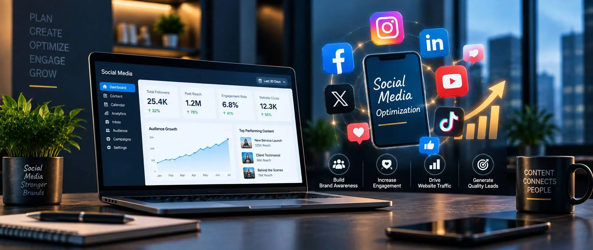 Social Media Optimization services